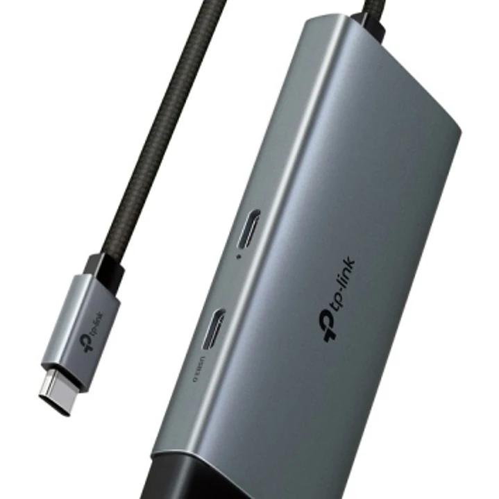 TP-Link UH5020C Hub 5 en 1 - HDMI 4K - 2xUSB-C - 2xUSB-A - Cable USB-C de 18cm - Plug and Play - Aluminio - Color Negro y Gris 1