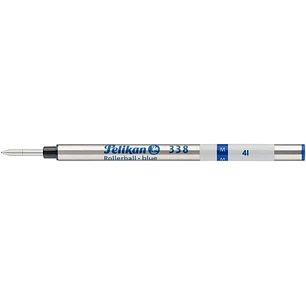 Pelikan Recambio Roller 338 M - Universal - para Boligrafo 338 - Facil de Cambiar - Color Azul