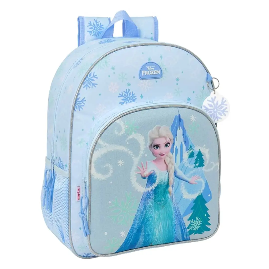 Safta Frozen Mochila - Adaptable a Carro - Bolsillo Frontal - Portabotellas - Cremallera con Doble Tirador - Asa de Mano - Hombreras y Espalda Acolcha 1