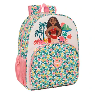 Safta Vaiana Mochila Adaptable a Carro - Bolsillos Laterales - Doble Tirador - Ergonomia Acolchada - Bolsillo Frontal - Asa Superior - 330x140x420mm -