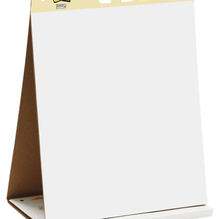 Post-It Super Sticky Bloc de 20 Blocs de Reuniones - Forma Rectangular - 508x584.2mm - Color Blanco 1