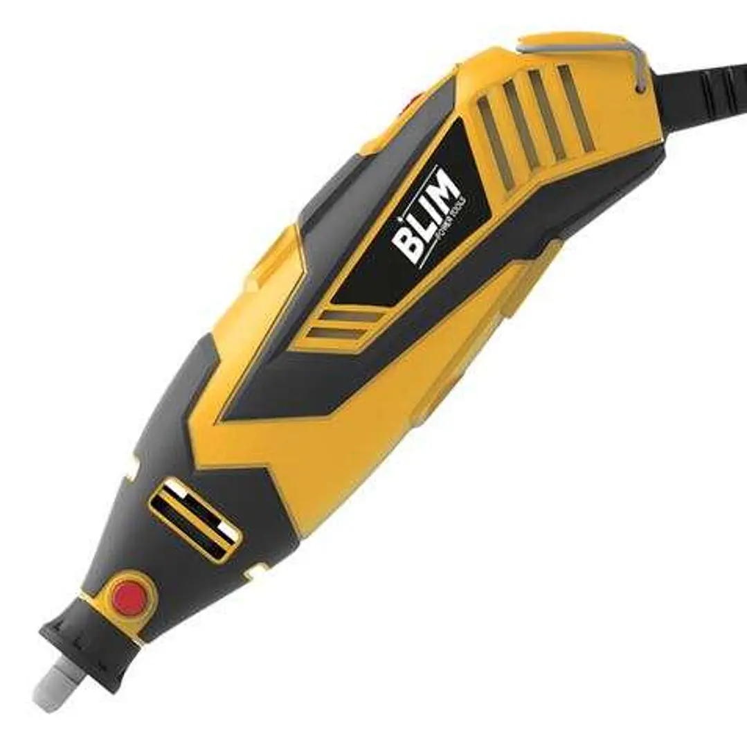 Blim Mini Herramienta Multiusos 180W - Velocidad 8000-32.000rpm - Incluye Caja de Transporte con 40 Accesorios y Tubo Extensor 1