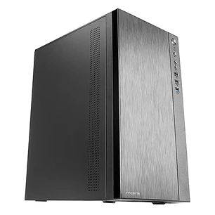 Tacens Anima ACX500 Minitorre - Ventilador Ultrasilencioso de 12cm - Soporte MicroATX/Mini-ITX - Estetica Minimalista y Elegante - 6 Bahias - 300x190x