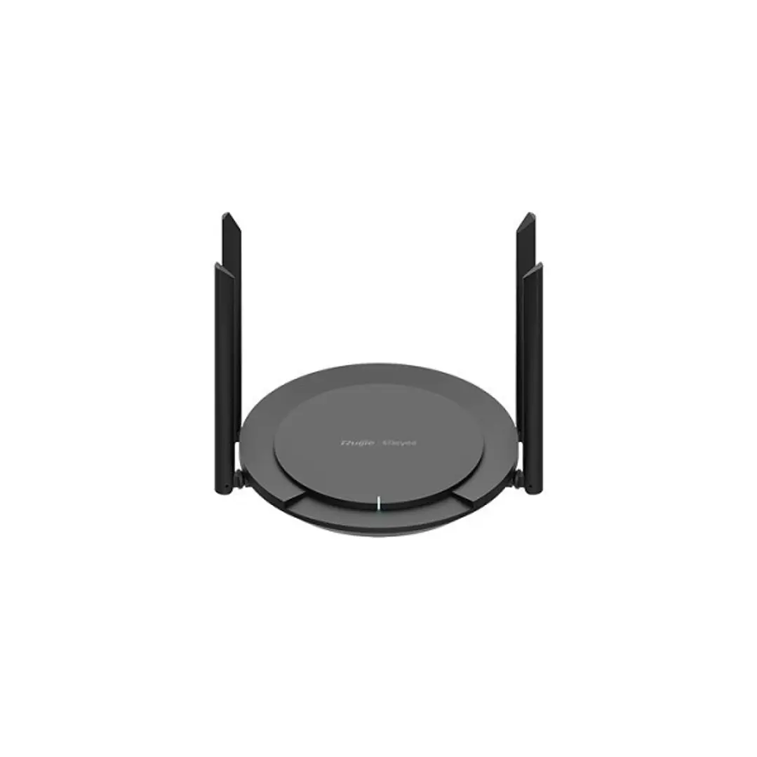 Ruijie RG-EW300 PRO Router - 4 Puertos - Tecnologia MIMO - 300Mbps - 4 Antenas de 5dBi - Capacidad hasta 16 Usuarios - Gestion en la Nube - Color Negr 1