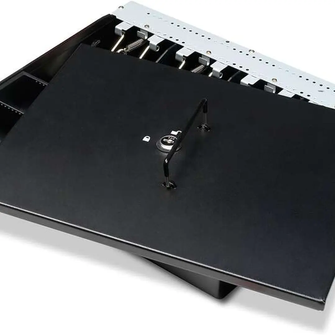 Safescan 3540L Tapa para Gavetas de Efectivo - Compatible con Safescan 3540T - Robusta Estructura Metalica - Cerradura Segura de dos Posiciones - Conf 1