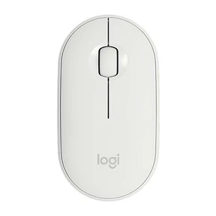 Logitech Pebble M350 Raton Inalambrico USB 1000dpi - 3 Botones - Uso Ambidiestro - Color Blanco