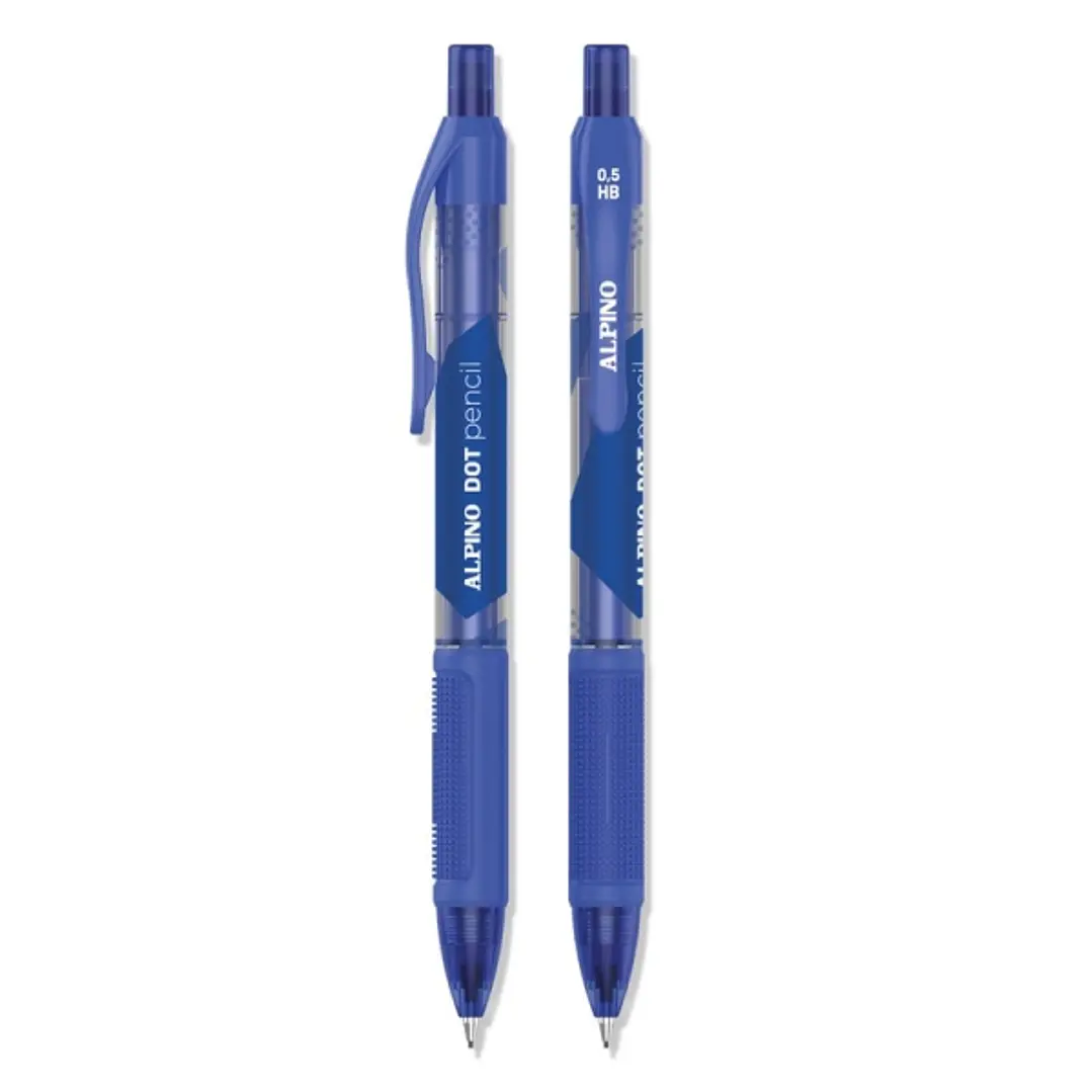 Alpino Dot Portaminas 0,5mm - Agarre Comodo - Goma de Borrar - Color Azul 1