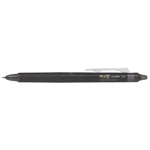 Pilot Frixion Point Clicker 0.5 Boligrafo Retractil de Tinta Termosensible - Borrable - Punta Fina 0.5mm - Trazo 0.25mm - Grip De Agarre - Color Negro