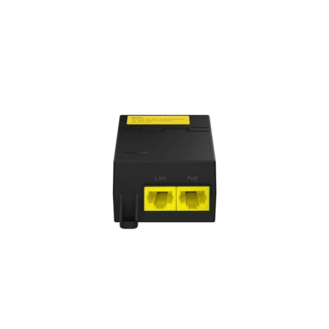 Ruijie RG-POE-AT30 Inyector PoE - 1 Puerto - 31.2W - Voltaje de Salida 52V - Velocidad hasta 1Gbps - Color Negro 1
