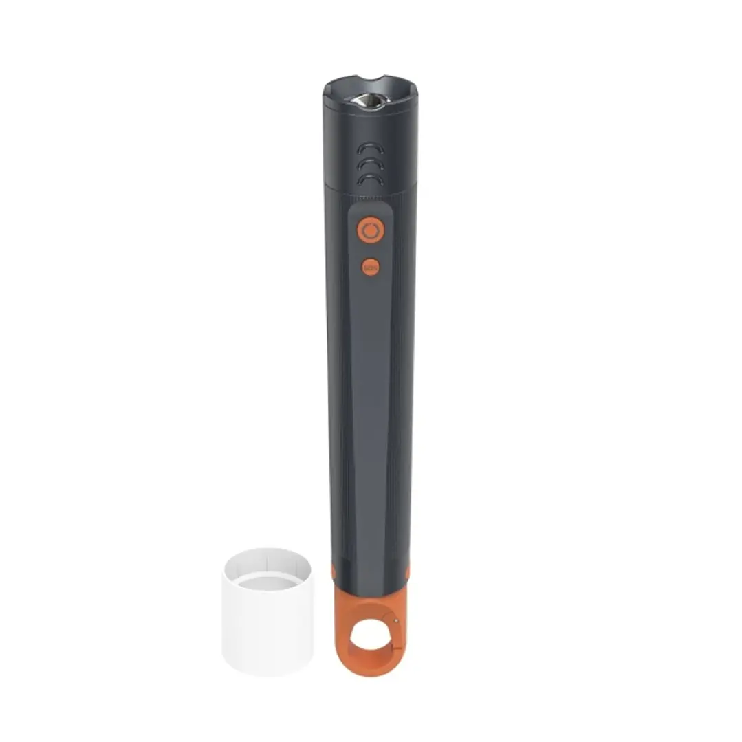 Hama Flx1000 Linterna LED - Potencia 50W - 1000 Lumenes - Funciona con 6 Pilas AAA - IP44 - Color Gris 1
