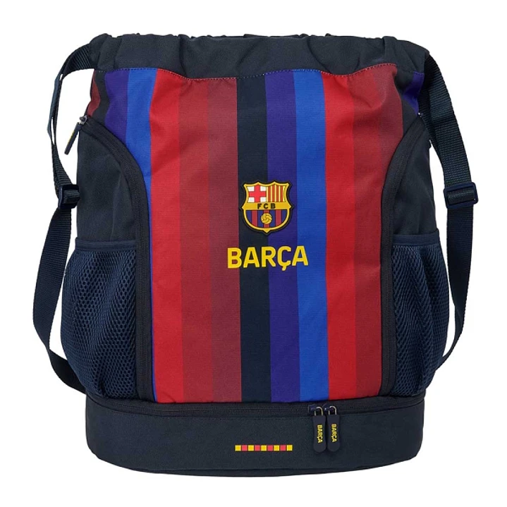 Safta F.C.Barcelona 1ª Equipacion 26/27 Saco Mochila - Cremallera Bidireccional - Portabotellas - Hombreras de Cinta Ajustables - Compartimento Inferi 1