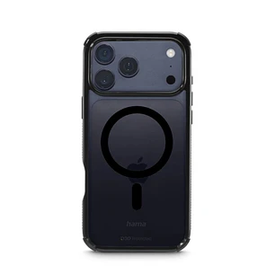 Hama Extreme Protect Funda para iPhone 17 Pro Max - Magnetico - Antideslizante - Policarbonato - Proteccion D3O - Bordes Elevados - Color Negro
