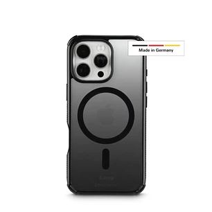 Hama Extreme Protect Funda para iPhone 16 Pro - Magnetico - Antideslizante - Policarbonato - Proteccion D3O - Bordes Elevados - Color Negro