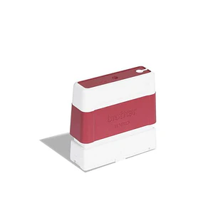 Brother PR1060R6P Pack de 6 Monturas de Sellos Originales - 10x60mm - Color Rojo