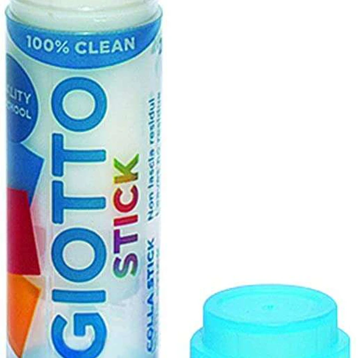 Giotto Stick Barra de Pegamento Mediano - Capacidad 20gr - Sin Disolventes - Secado Rapido - Apto para Uso Escolar 1