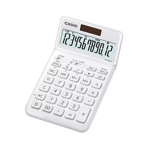 Casio JW-200SC Calculadora de Sobremesa 12 Digitos Inclinacion Ajustable - Simbolos de Comando de Funcion - Memoria Total General e Independiente - Al