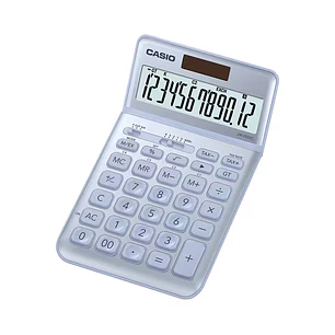 Casio JW-200SC Calculadora de Sobremesa 12 Digitos Inclinacion Ajustable - Simbolos de Comando de Funcion - Memoria Total General e Independiente - Al