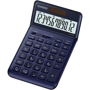 Casio JW-200SC Calculadora de Sobremesa 12 Digitos Inclinacion Ajustable - Simbolos de Comando de Funcion - Memoria Total General e Independiente - Al