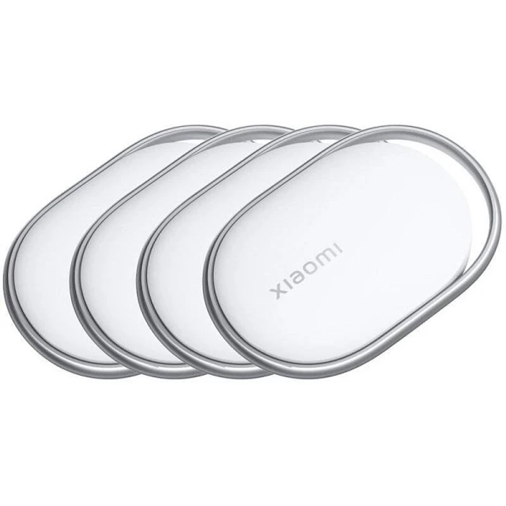Xiaomi Tag Pack 4 Localizador Bluetooth Inteligente - Compatible con Google Find My Device - Rastreador Antiperdida para Llaves y Objetos - IP67 - Bat 1