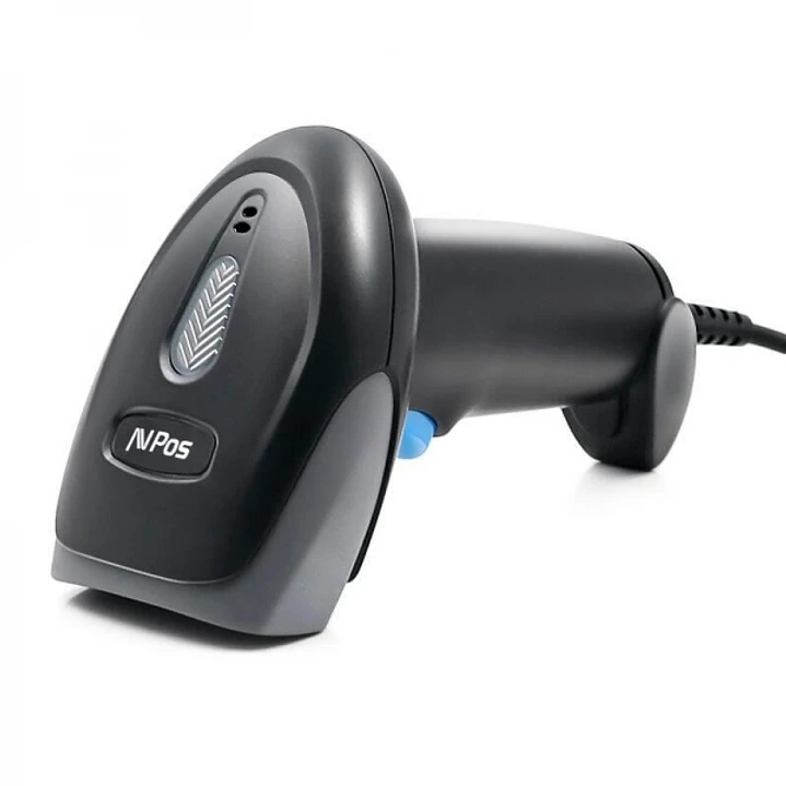 AVPos AVP-930-2D Lector de Codigos - Escaneo Gatillo, Automatico y Continuo - Codigos 1D, 2D y QR - USB y Serie - Color Negro 1