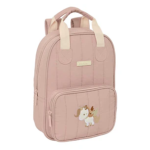 Safta Unicornio Mochila Infantil - Bolsillo Frontal - Tarjeta ID - Hombreras Acolchadas - Asa Forrada - 4.5L - 200x80x280mm - Color Rosa