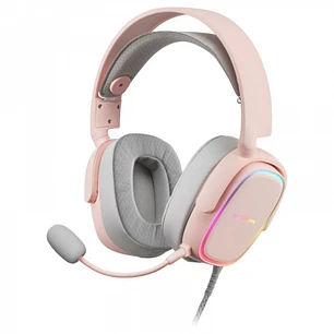Mars Gaming MHAX Auriculares Gaming - Iluminacion RGB Flow - Drivers Hi-Fi 53mm - Microfono Extraible - Almohadillas AIR - Compatibles Multiplataforma
