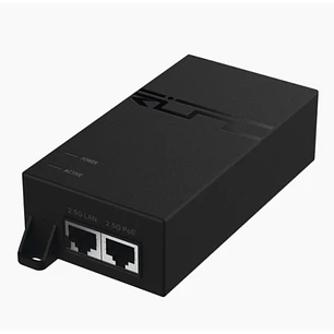 Ruijie RG-POE-50-60W-MG Inyector PoE - 1 Puerto - 60W - Voltaje de Salida 50V - Velocidad hasta 2.5Gbps - Color Negro