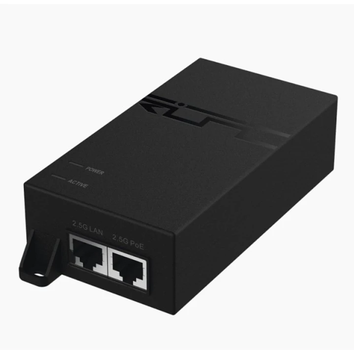 Ruijie RG-POE-50-60W-MG Inyector PoE - 1 Puerto - 60W - Voltaje de Salida 50V - Velocidad hasta 2.5Gbps - Color Negro 1