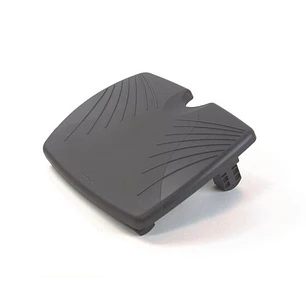 Kensington SoleRest Reposapies con Plataforma de 45x35cm - Diseño Robusto y Duradero - Altura Regulable - Superficie Antideslizante - Color Gris Grafi