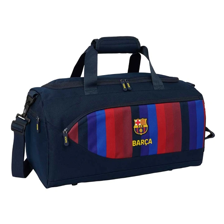 Safta F.C.Barcelona 1ª Equipacion 26/27 Bolsa de Deporte - Bandolera Ajustable - Bolsillos Laterales y Frontal - Fondo Semirigido - Cremallera con Dob 1
