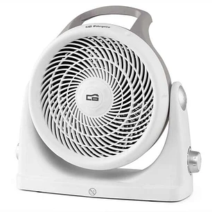 Orbegozo FH 6065 Calefactor Compacto Calor y Ventilacion en un Solo Producto - Potencia 2000W - Selector de 3 Posiciones - Termostato Regulable - Func