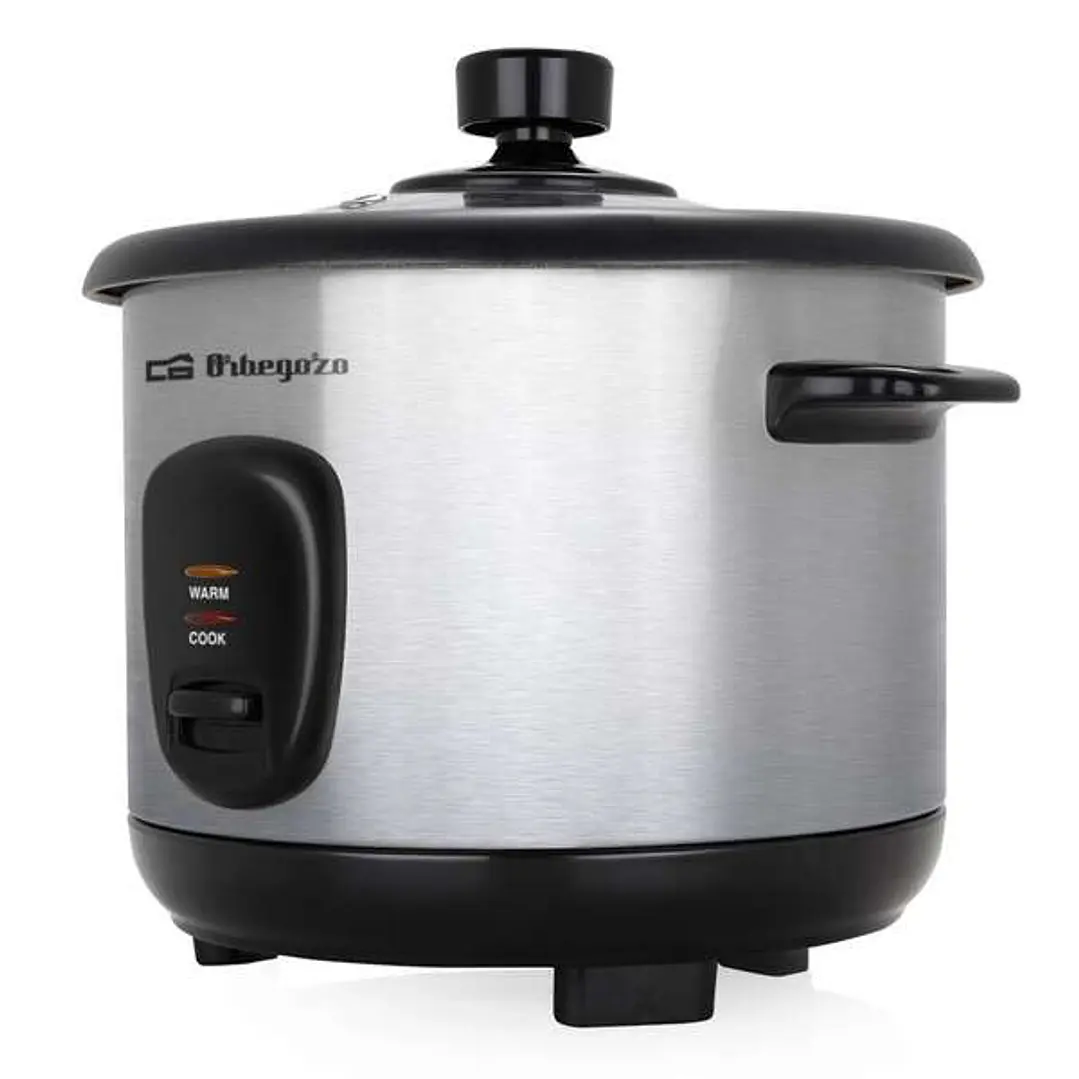 Orbegozo CO 3025 Cocedor de Arroz Automatico - Mantenimiento de Calor Avanzado - Capa Antiadherente - Accesorios Incluidos 1