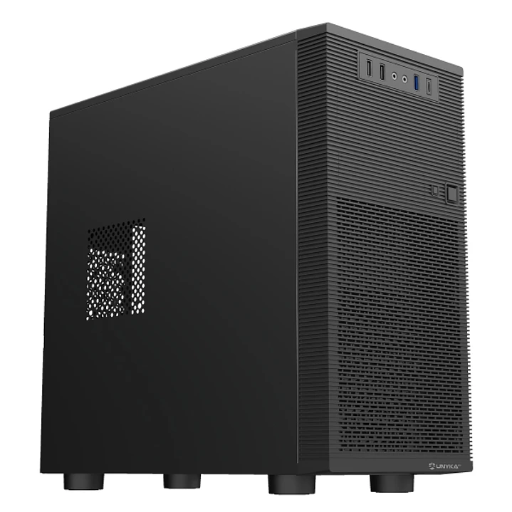 Unykach Aero C15 Caja MicroATX - Fuente de Alimentacion 500W Incluida - Tamaño Disco Soportado  1x 3.5
