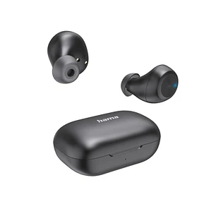 Hama Spirit Chop II Auriculares con Microfono Omnidireccional - Bluetooth - Autonomia hasta 16h - Rango 10m - IPX4 - Asistente de Voz - Carga por USB-