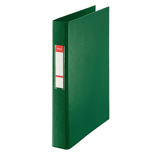 Esselte Carpeta de Anillas - Formato Folio - Capacidad para 190 Hojas - 2 Anillas de 25mm - Color Verde
