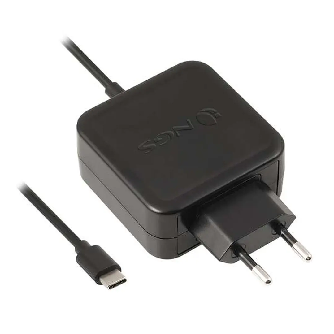 NGS Cargador Universal de Pared para Portatil USB-C 45W - Carga Rapida - Cable de 1.50m 1