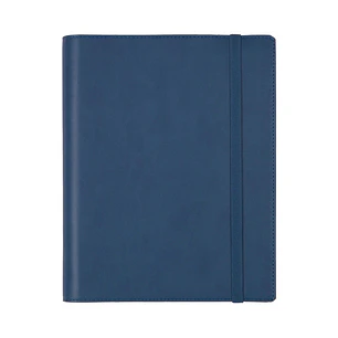 Finocam Duoband Agenda con Bloc de Notas en Catalan - Anual 2026 - Formato E10 - 176x28x226mm - 1 Dia por Pagina - Color Azul