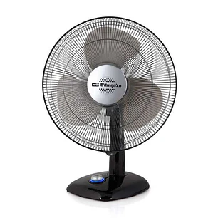 Orbegozo TF 0144 Ventilador de Sobremesa - Moderno Diseño - 3 Velocidades de Ventilacion - Funcion Oscilacion e Inclinacion - Silencioso - Control de 