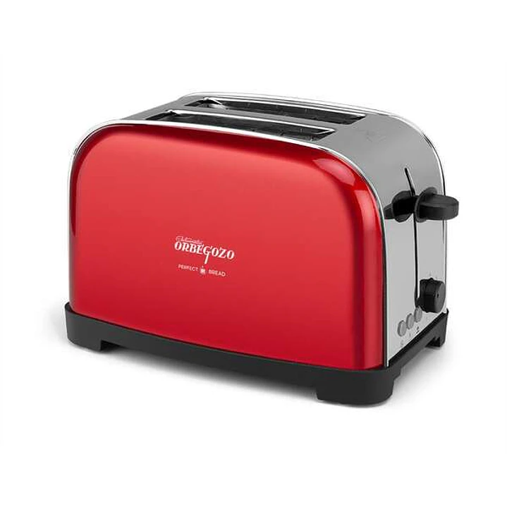 Orbegozo TOV 5200 Tostadora Vintage - Potencia 750-850W - 7 Niveles de Tostado - Funcion Descongelado y Recalentar - Carcasa de Acero Inoxidable - Tac 1