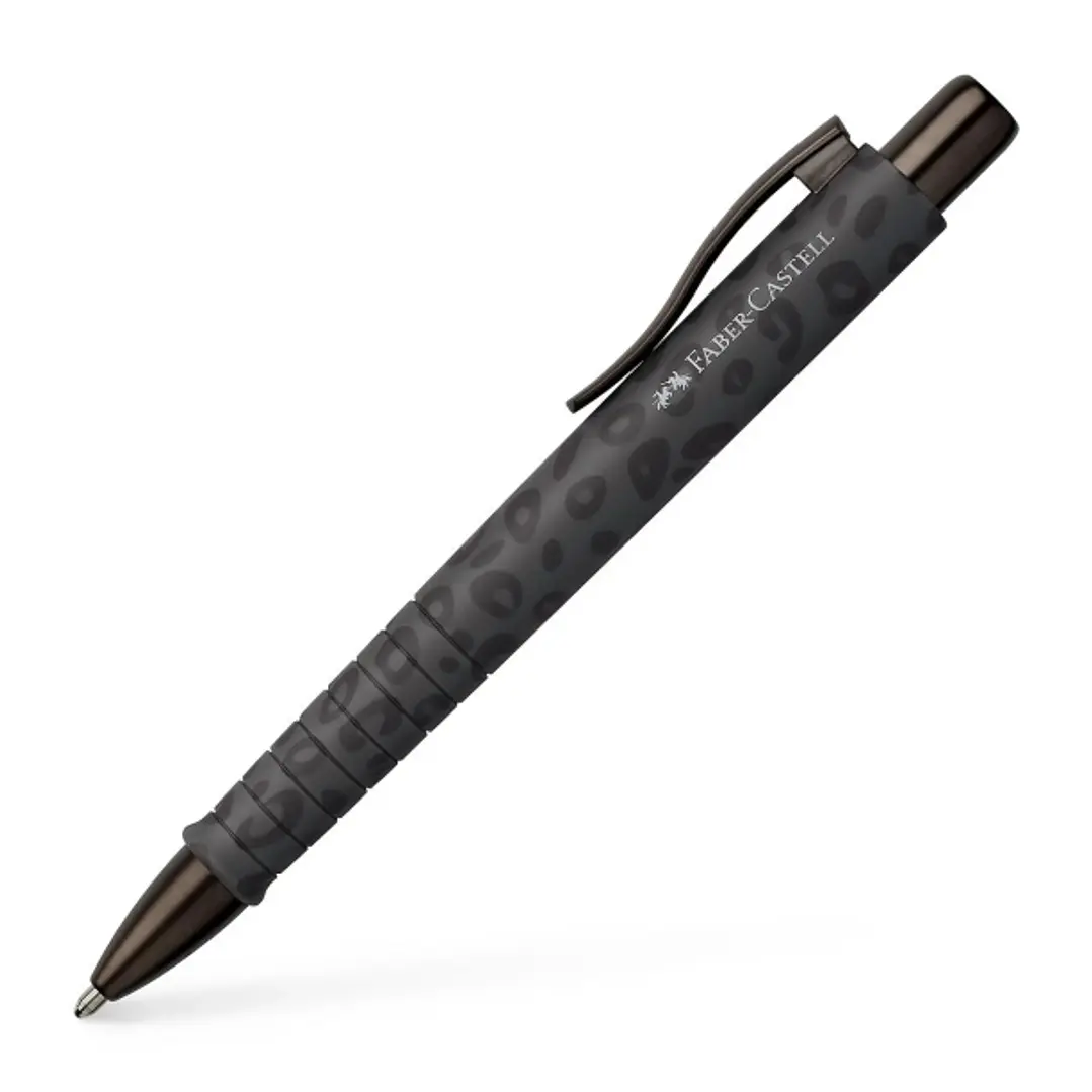 Faber-Castell Poly Ball Leo Edition 2026 Boligrafo Retractil XB - Forma Triangular Ergonomica - Suave al Tacto - Diseño Urban Jungle 1