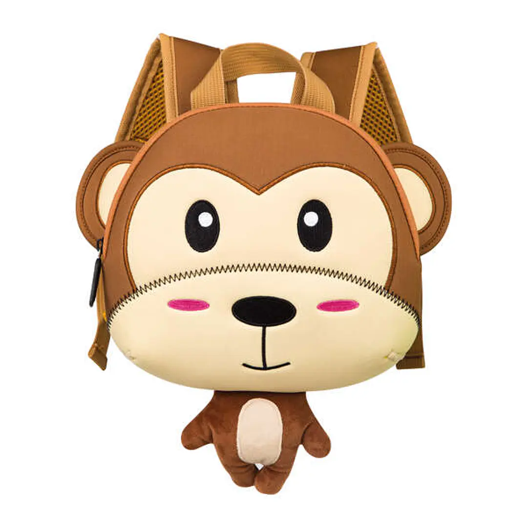 Dohe Mochila Animada para Niños - Material Neopreno y Poliester - Compartimento Principal con Cremalleras - Bolsillo Interior - Tirantes Reforzados -  1