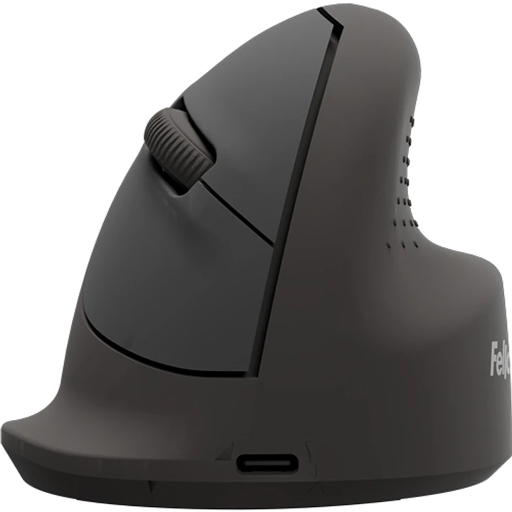 Fellowes Breyta Raton Inalambrico Ergonomico Vertical 1600ppp - Tamaño Mediano - Bluetooth y Conexion por Cable - Certificado por FIRA - Uso Diestro - 1