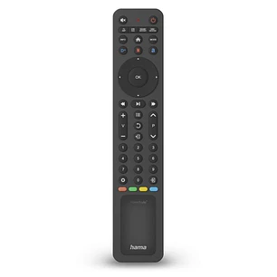 Hama Mando a Distancia para TV - Universal - Panel Solar de Carga - Alcance 10m - 43 Botones - Acceso Directo a Streaming - Permite 8 Dispositivos Sim