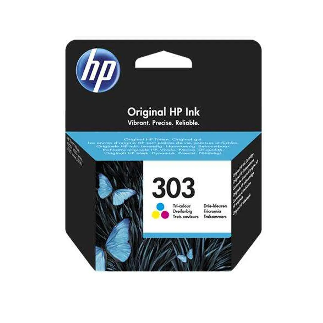 HP 303 Color Cartucho de Tinta Original - T6N01AE 1