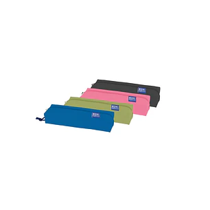 Oxford Kangoo Live and Go Estuche Rectangular Mediano - Goma Elastica para Cuadernos - 22x3.5x7cm - Colores Surtidos