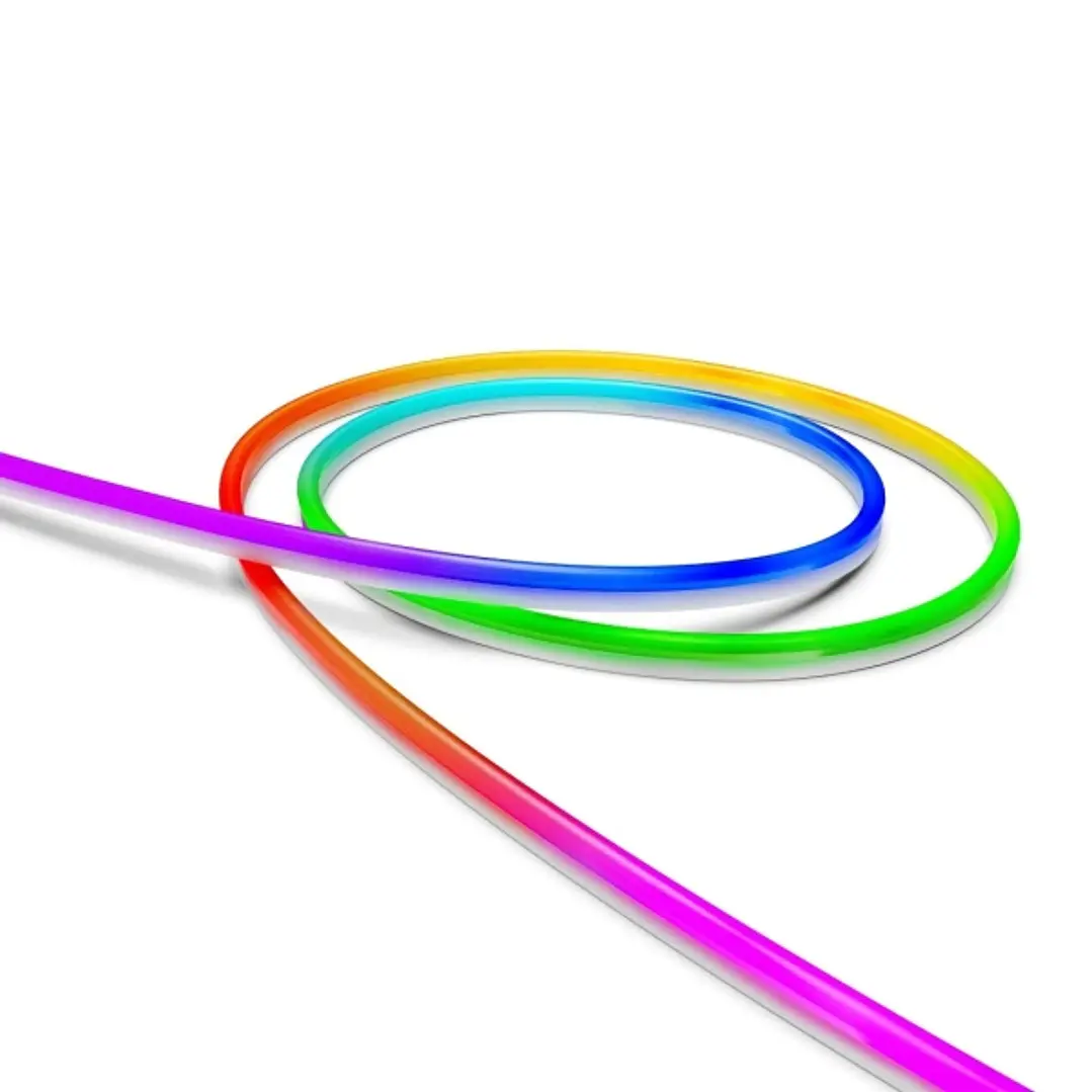 Hama Tira LED de Neon RGB Inteligente para Exterior - Longitud 5m - IP44 - WiFi - Flexible - Multicolor 1