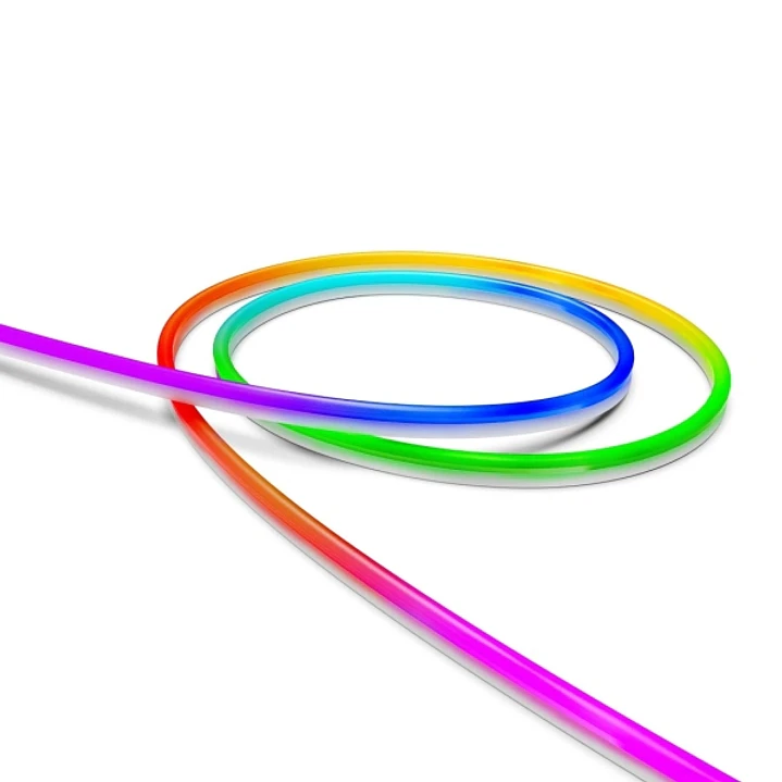 Hama Tira LED de Neon RGB Inteligente para Exterior - Longitud 5m - IP44 - WiFi - Flexible - Multicolor 1