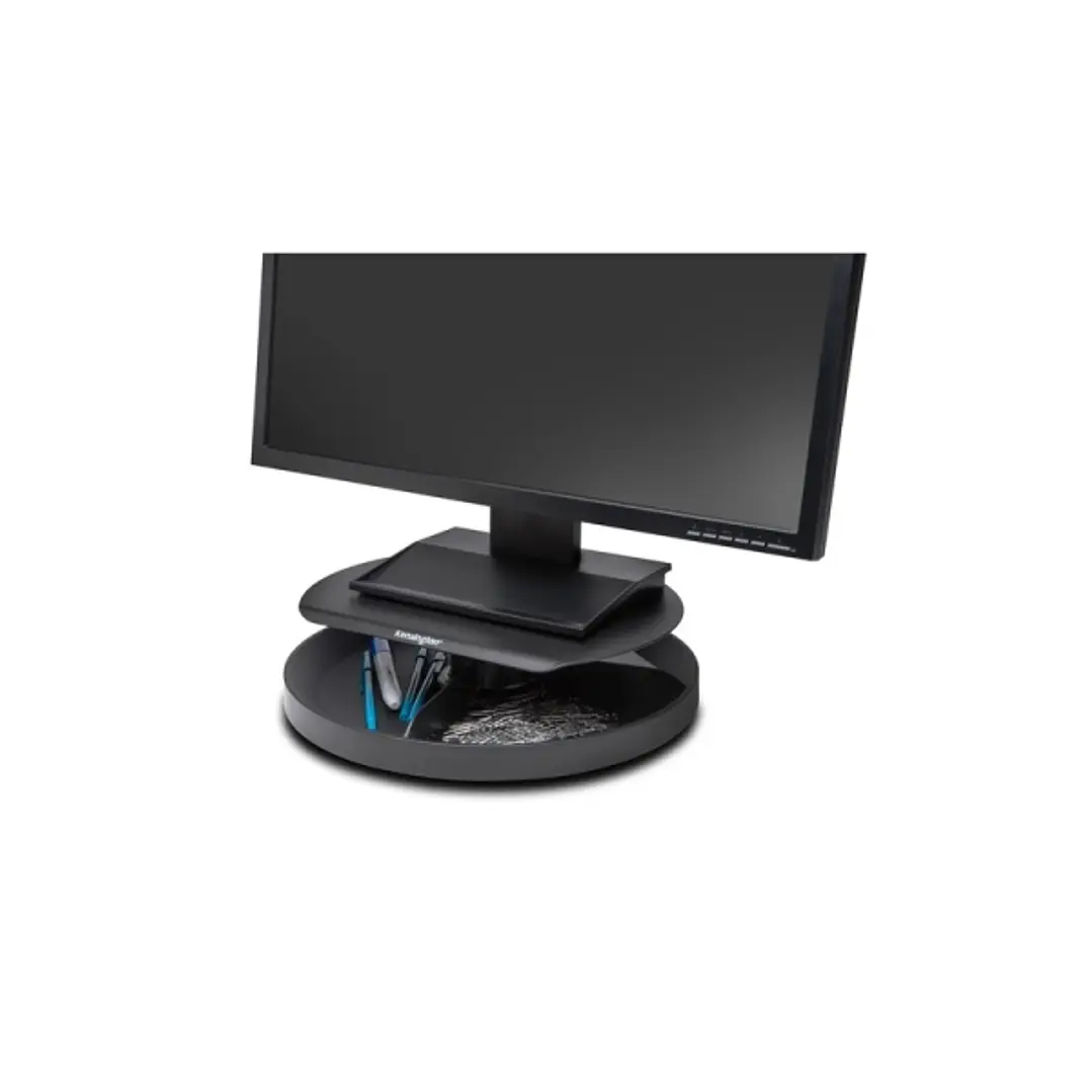 Kensington Smartfit Spin 2 Soporte Giratorio - Organizador Giratorio - Admite Monitores de hasta 18kg - Altura Ajustable - Color Negro 1