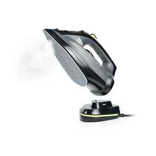 Innovagoods Stiron Plancha de Vapor Inalambrica - 2400W - Golpe de Vapor 30g/min - Suela Ceramica Antiadherente - Deposito 320ml - Cable 2m - Sistema 