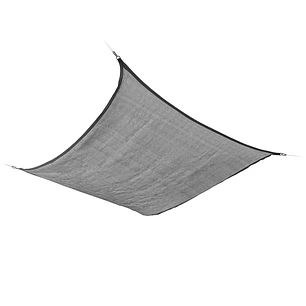 Innovagoods Reshad Toldo Vela Rectangular - Facil Limpieza - Proteccion UV - Transpirable - Incluye Cuerda y 4 Mosquetones - 300x400x0.3cm - Color Gri